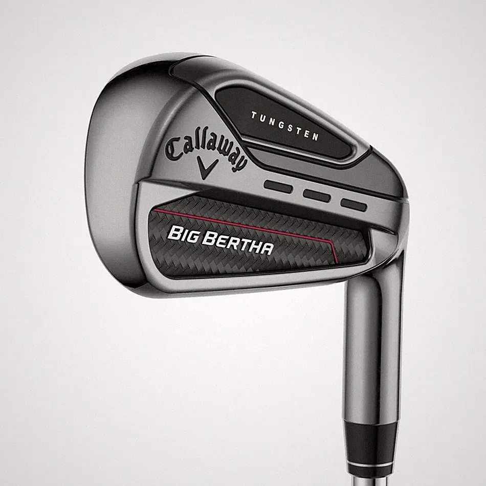 LEFT HANDED CALLAWAY 2023 BIG BERTHA 7 IRON STEEL REGULAR STANDARD