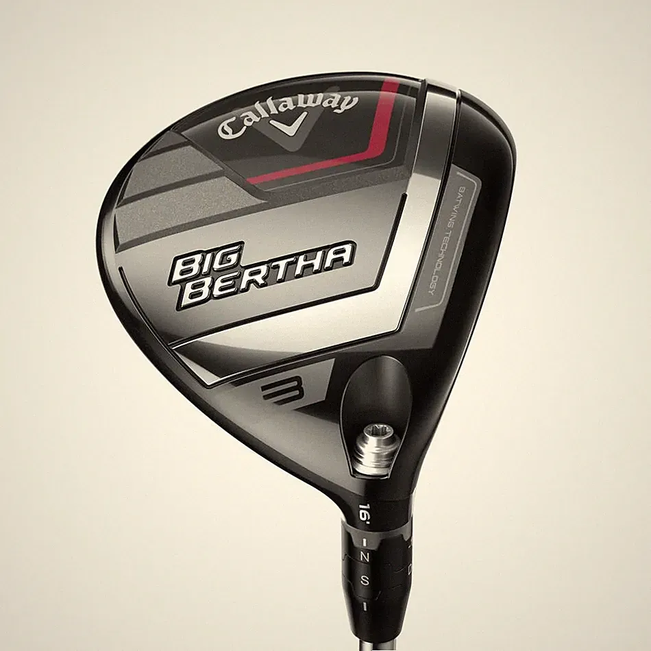 LEFT HANDED CALLAWAY 2023 BIG BERTHA FAIRWAY 3 WOOD GRAPHITE STIFF STANDARD