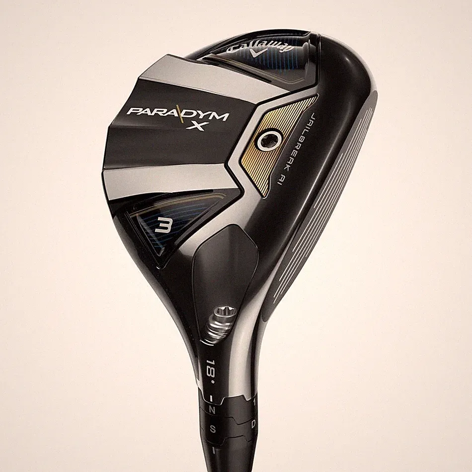 LEFT HANDED CALLAWAY 2023 PARADYM X 5 HYBRID GRAPHITE 5.5 STANDARD