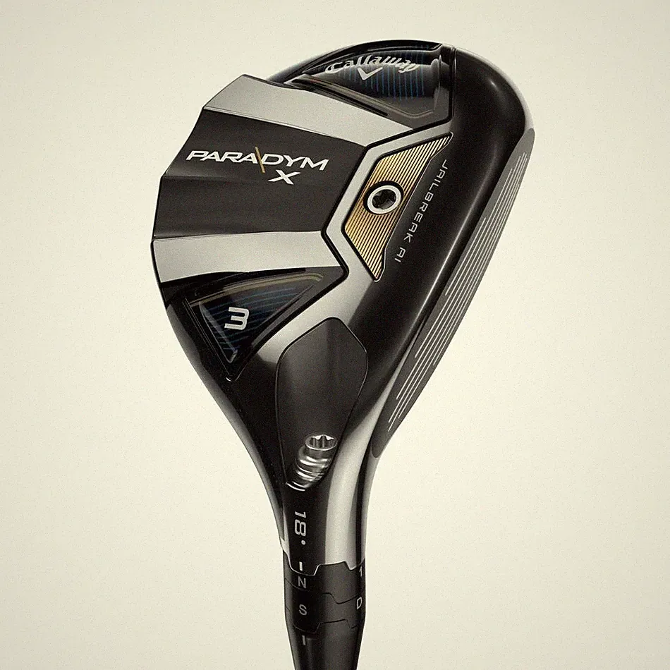 LEFT HANDED CALLAWAY 2023 PARADYM X 5 HYBRID GRAPHITE LIGHT STANDARD
