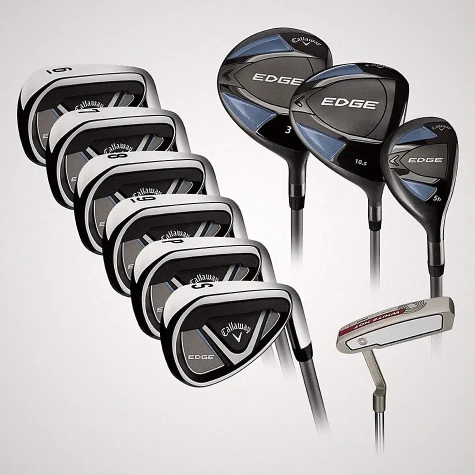 LEFT HANDED CALLAWAY 2024 EDGE 10-PIECE COMPLETE SET COMPLETE SET