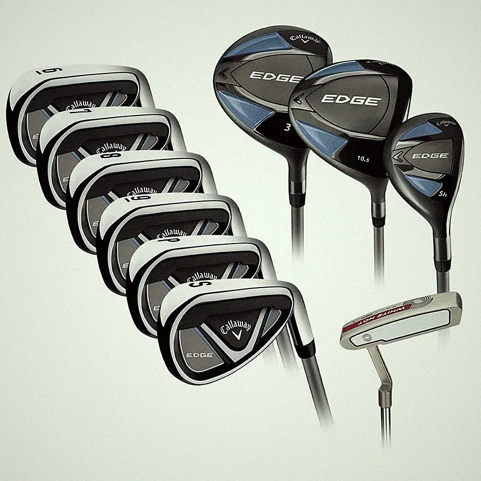 LEFT HANDED CALLAWAY 2024 EDGE 10-PIECE COMPLETE SET COMPLETE SET