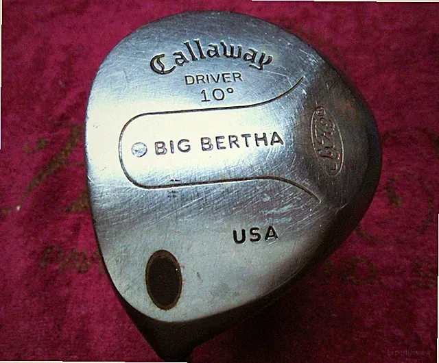 Left Handed Callaway Big Bertha 10 Degree Driver w/Memphis 10 Steel Shaft