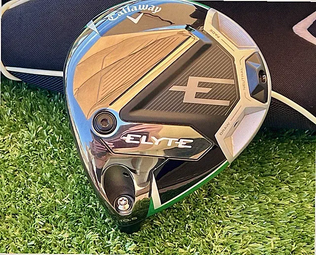 Left Handed Callaway Elyte 10.5° Driver Head And Head Cover