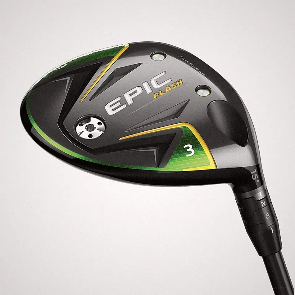 LEFT HANDED CALLAWAY EPIC FLASH FAIRWAY 3 WOOD GRAPHITE 5.5 STANDARD