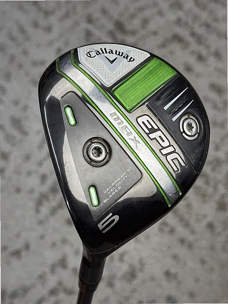 Left Handed Callaway Epic Max 5 Wood Golf Club Hzrdus Smoke iM10