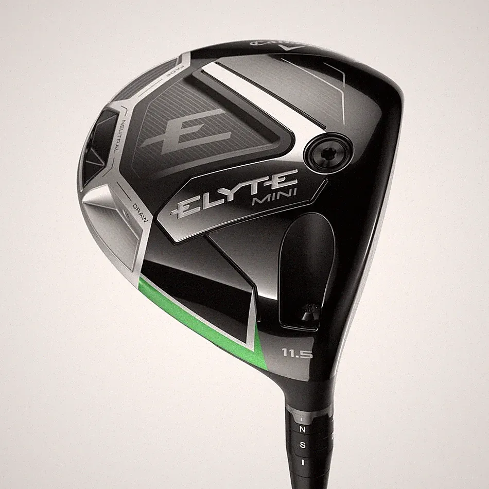 LEFT HANDED CALLAWAY GOLF ELYTE MINI DRIVER 11.5° GRAPHITE 6.0 STANDARD