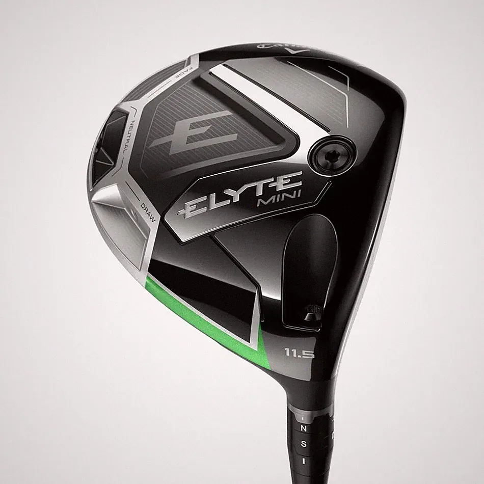 LEFT HANDED CALLAWAY GOLF ELYTE MINI DRIVER 11.5° GRAPHITE STIFF STANDARD