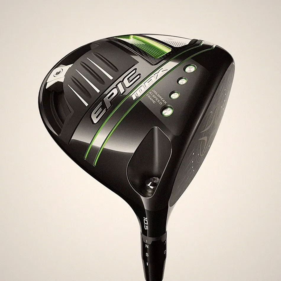 LEFT HANDED CALLAWAY GOLF EPIC MAX DRIVER 10.5° GRAPHITE 5.5 STANDARD