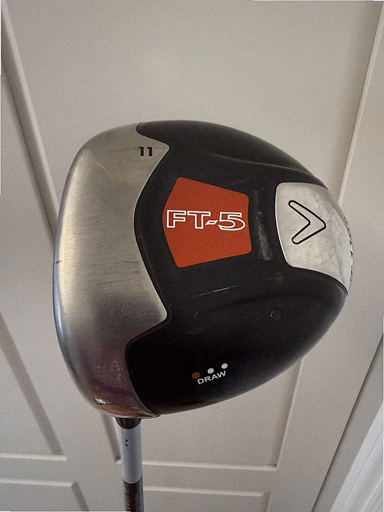 Left handed Callaway golf FT-5 driver draw model 11 degree golf club R flex