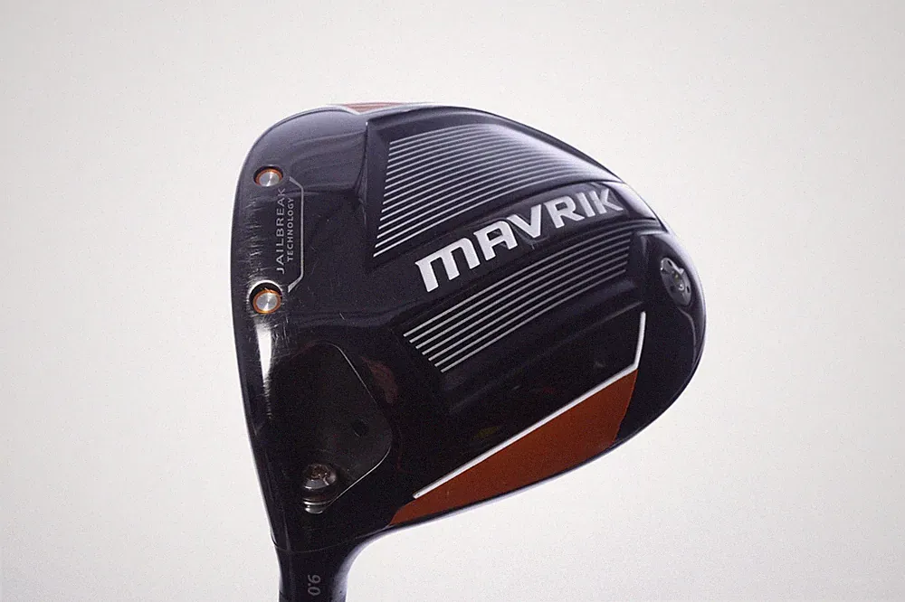 Left Handed Callaway Mavrik 9* Driver Stiff Flex Project X HZRDUS Smoke Silver