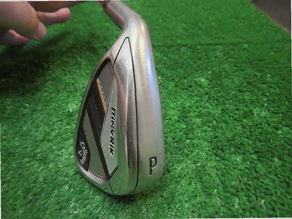 LEFT HANDED CALLAWAY MAVRIK PITCHING WEDGE GOLF CLUB ELEVATE STIFF STEEL LH