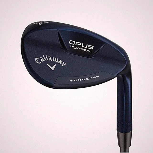 LEFT HANDED CALLAWAY OPUS PLATINUM BLUE SAND WEDGE 56°-12° (BOUNCE) S GRIND STEE