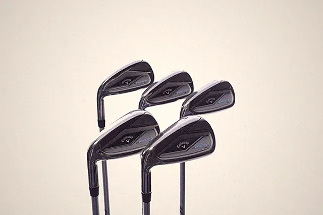 Left Handed Callaway Paradym Ai Smoke HL Iron Set 6-PW -0.5 in Seniors Flex 50g