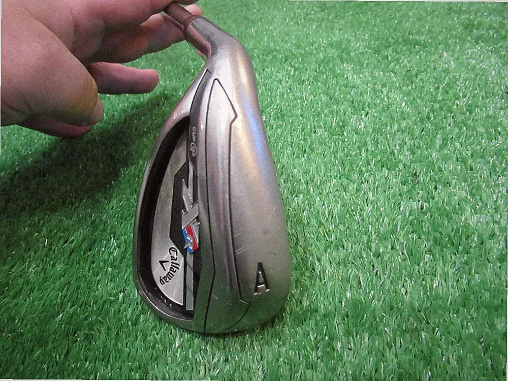LEFT HANDED CALLAWAY XR A GAP WEDGE GOLF CLUB RECOIL F3 REGULAR GRAPHITE LH