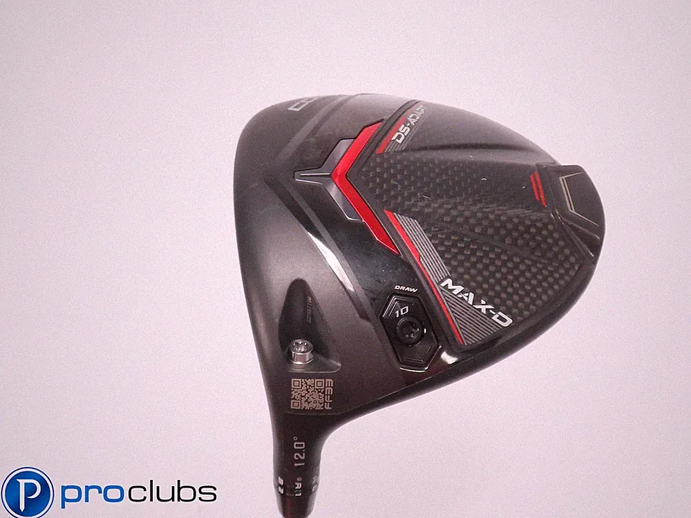 Left Handed Cobra DS-ADAPT MAX-D 12* Driver - Fujikura Pro 60g Stiff - 476092