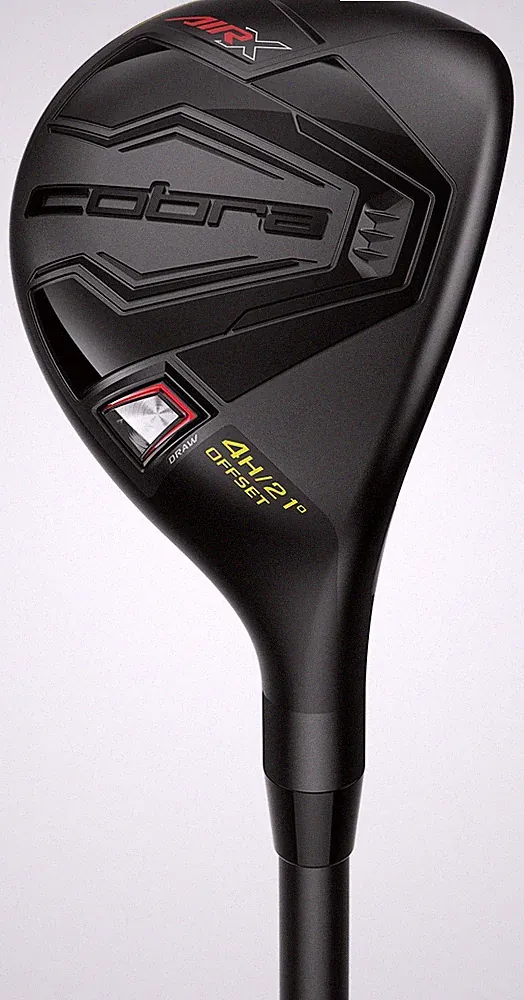 Left Handed Cobra Golf Club AIR X Offset 21* 4H Hybrid Regular Ultralite 50 Mint