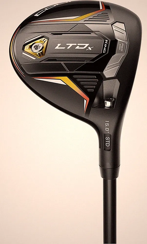 Left Handed Cobra Golf Club LTDx Black 15* 3 Wood Regular Graphite Mint