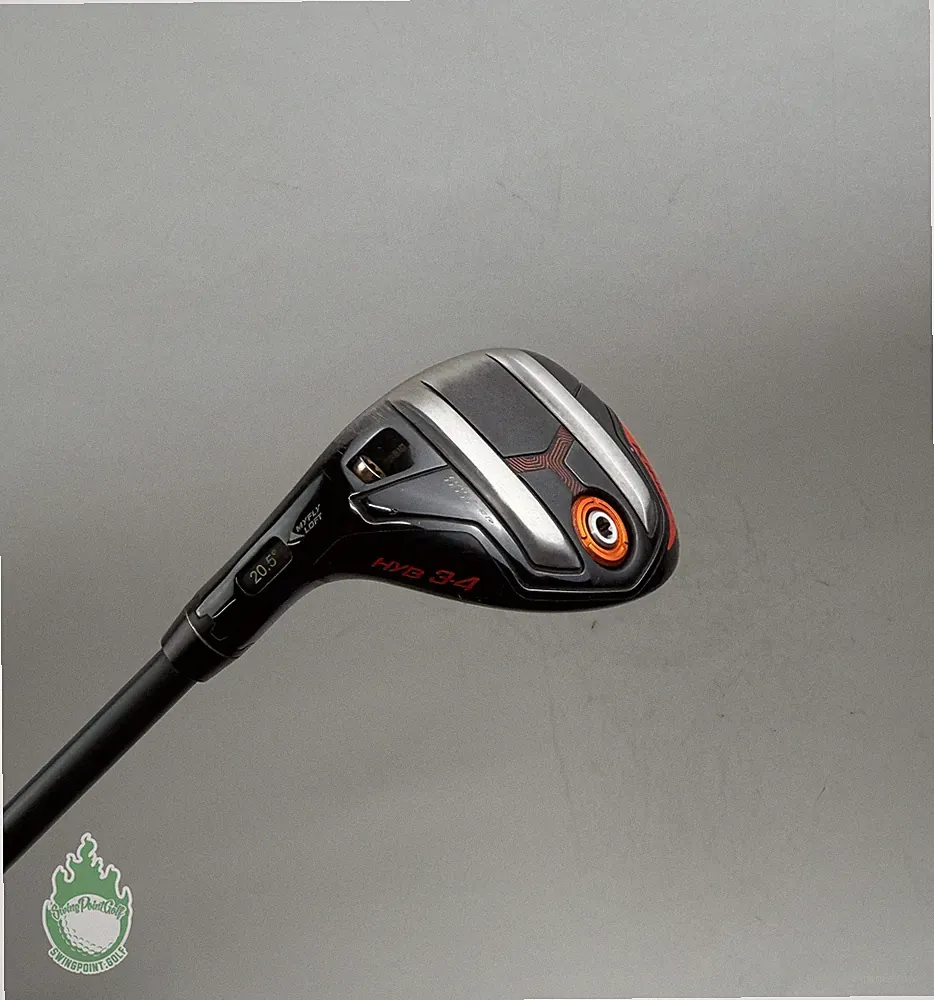 Left Handed Cobra King F7 3-4 Hybrid 19*-22* Pro 75g Stiff Graphite Golf Club