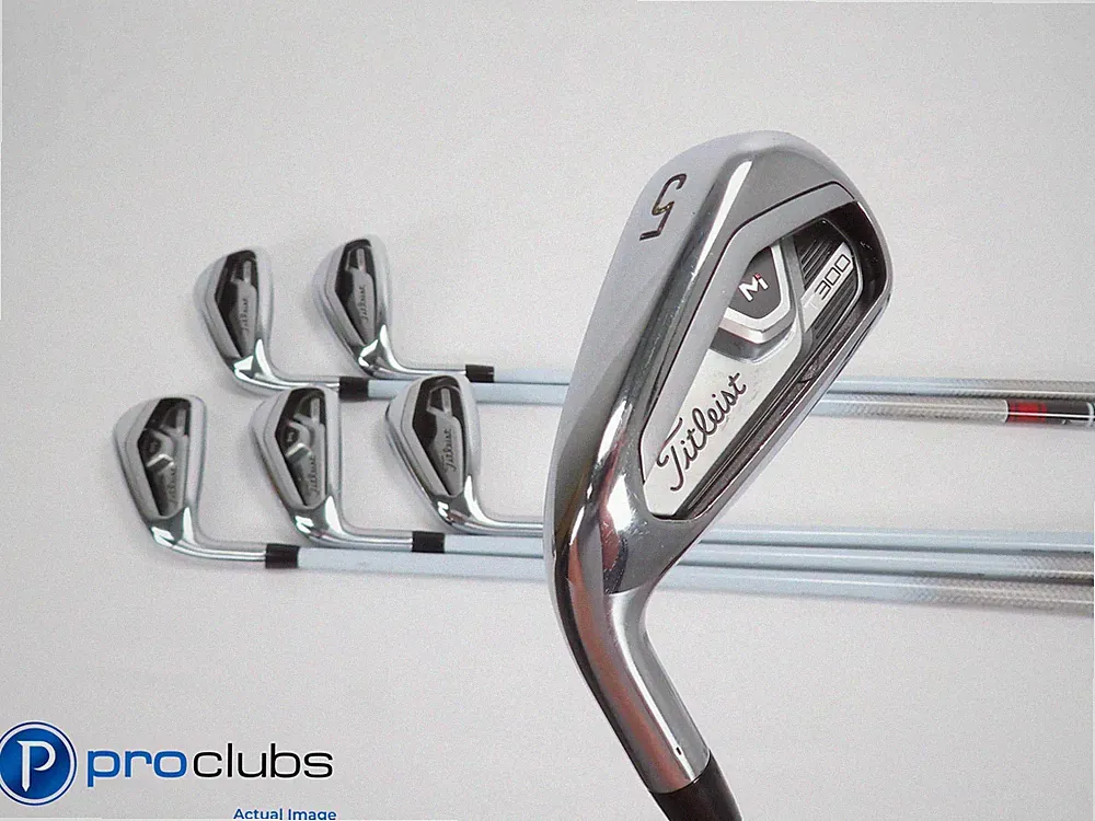 Left Handed Ladies Titleist '21 T300 5-PW Iron Set Tensei Ladies Flex -1" 514172
