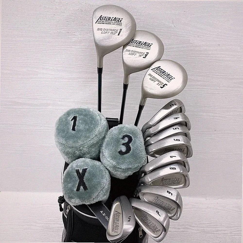 [Left-handed/Lefty] ASTER EAGLE Golf Club Beginner Set for Men (R) [Southpaw]