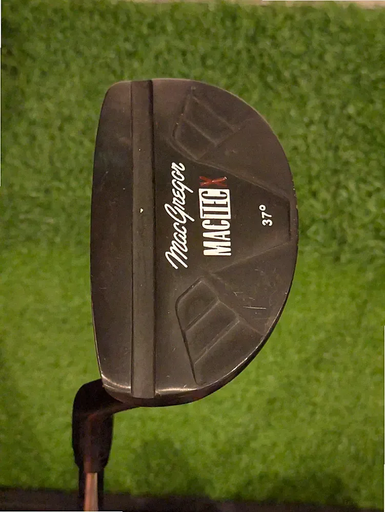 Left Handed Macgregor Mactec X 37° Chipper Golf Club Steel Clean 35" LH