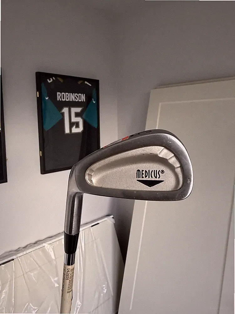 Left Handed Medicus Training 5 Iron - Dual Hinge Steel Shaft - 37.5" - Practice