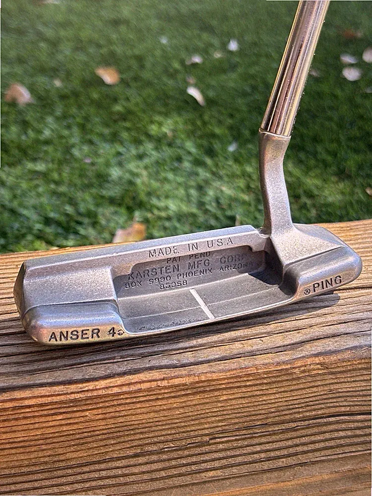Left Handed Ping Anser 4 Putter ~All Original~ LH Ping Blade 35.25”