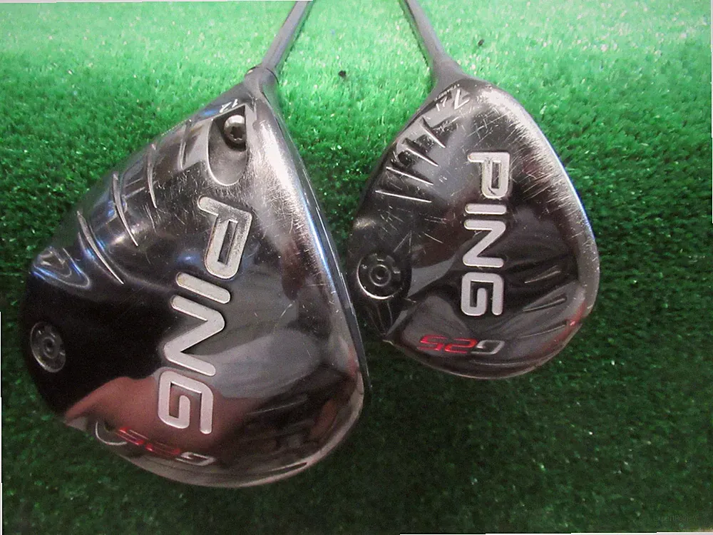 LEFT HANDED PING G25 12* DRIVER & FAIRWAY 7 WOOD SET LITE SENIOR GRAPHITE LH