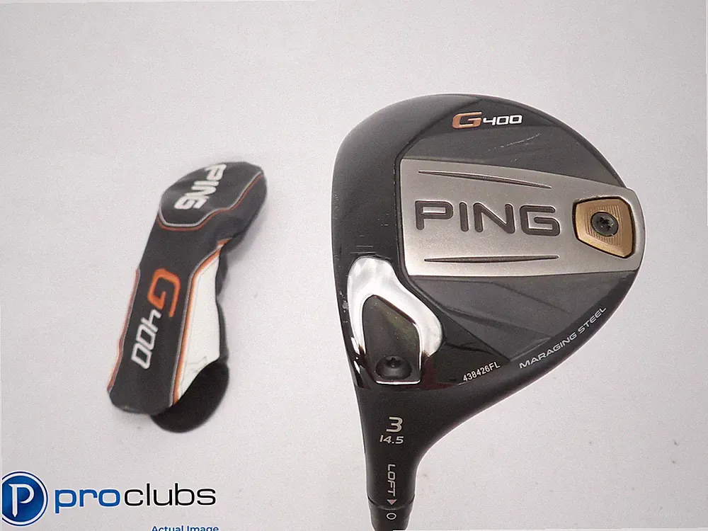 Left Handed Ping G400 14.5* 3 Wood - Hand Crafted Even Flow 65g Stiff - 508078