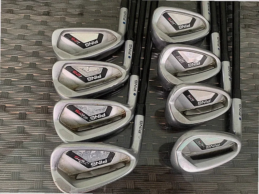 Left-Handed Ping i25 Blue Dot 5-PW, UW, SW Regular Graphite Iron Set (8 Irons)
