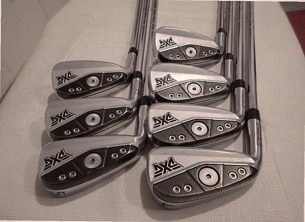 Left-Handed PXG 0311P Gen6 Iron Set - 4-PW - KBS Tour 120 Stiff Flex Steel