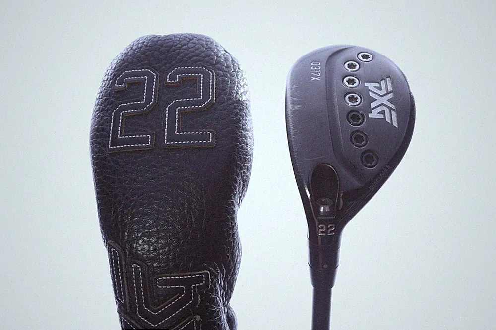 Left Handed PXG 0317X 22* 4H Hybrid Extra Stiff Flex Aldila NV 2KXV Blue