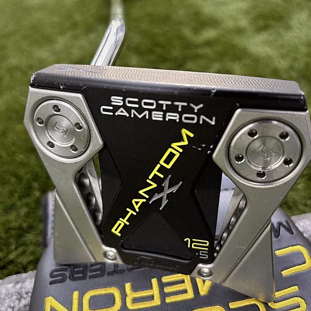 Left Handed Scotty Cameron Phantom X12.5 Putter 34" w/ Scotty Cameron PC