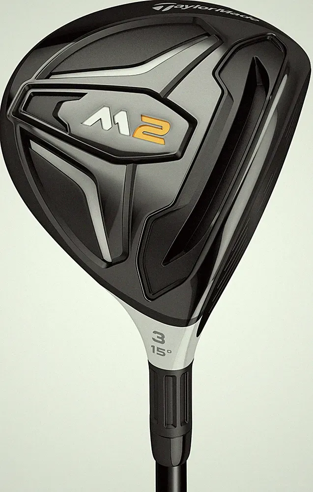Left Handed Taylormade Golf Clubs M2 15* 3 Fairway Wood Regular REAX 65 Value