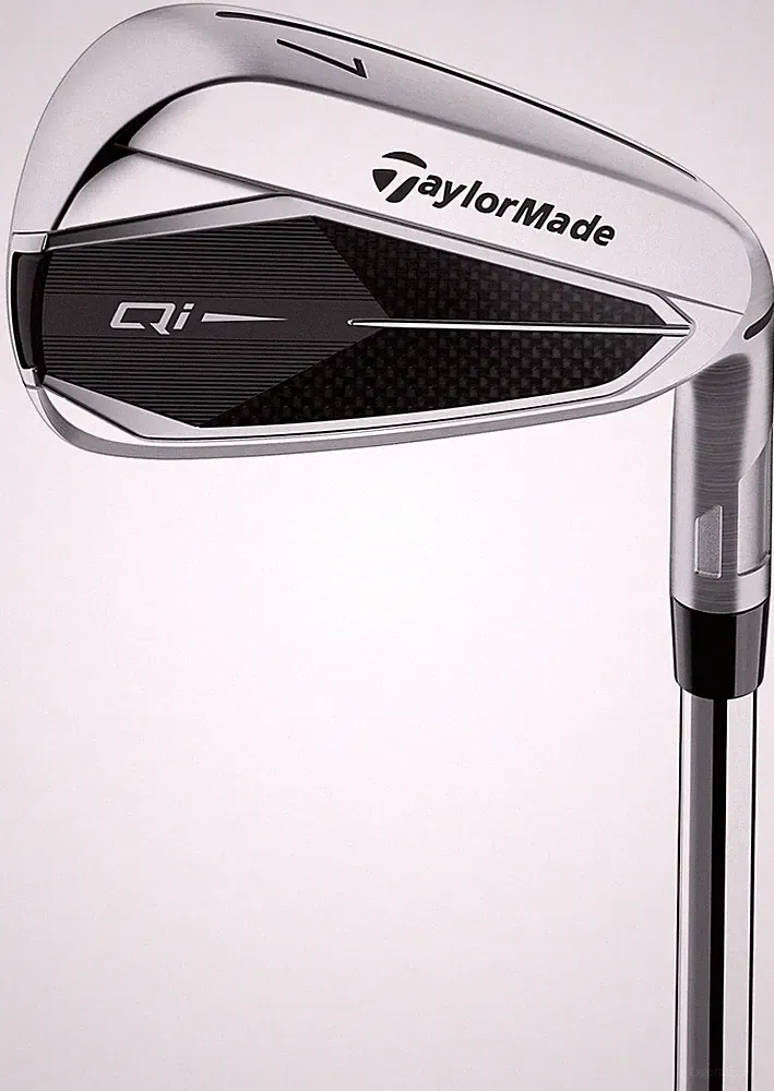 Left Handed TaylorMade Qi 5-PW, AW Iron Set Regular Steel FST KBS Max MT 85 VG
