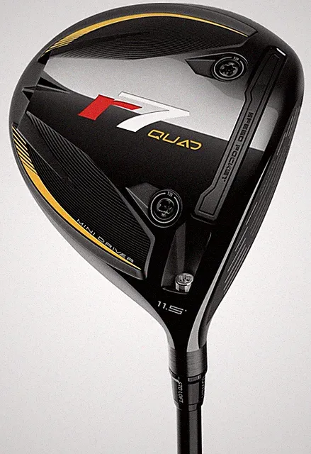 Left Handed TaylorMade r7 Quad Mini 11.5* Driver Stiff Fujikura Speeder MD 6 New