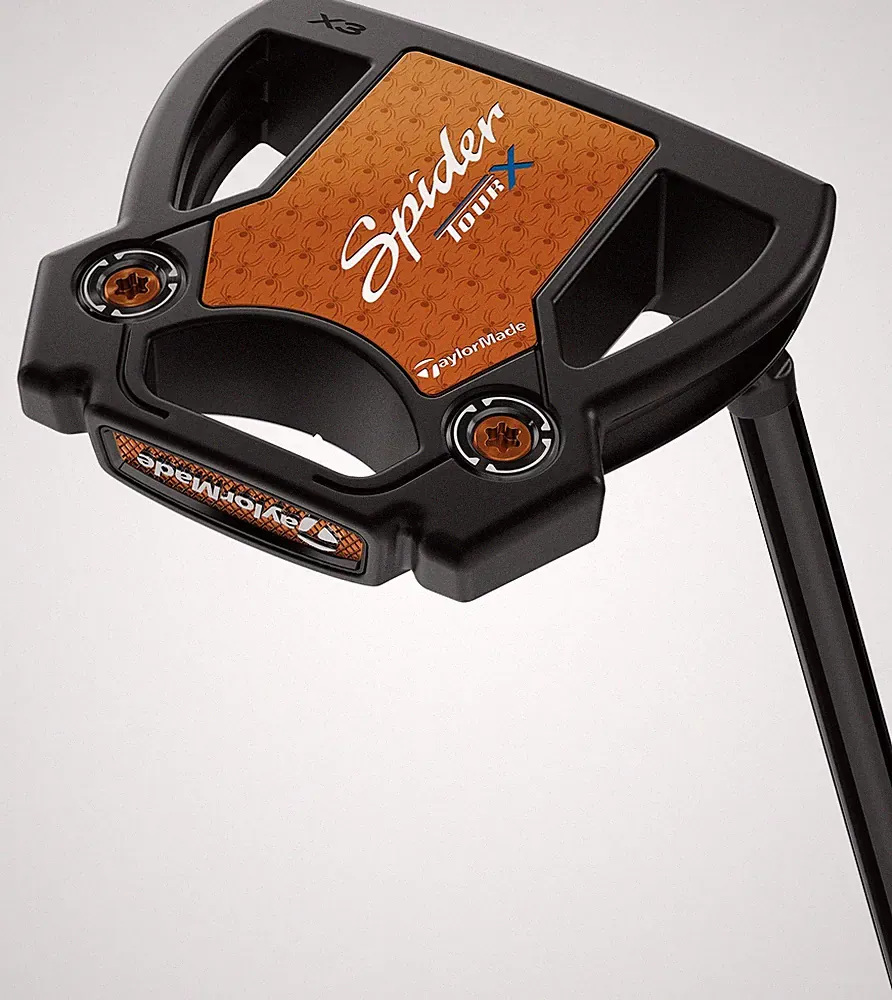 Left Handed TaylorMade Spider Tour X Black #3 '25 Putter 35 Inches Very Good