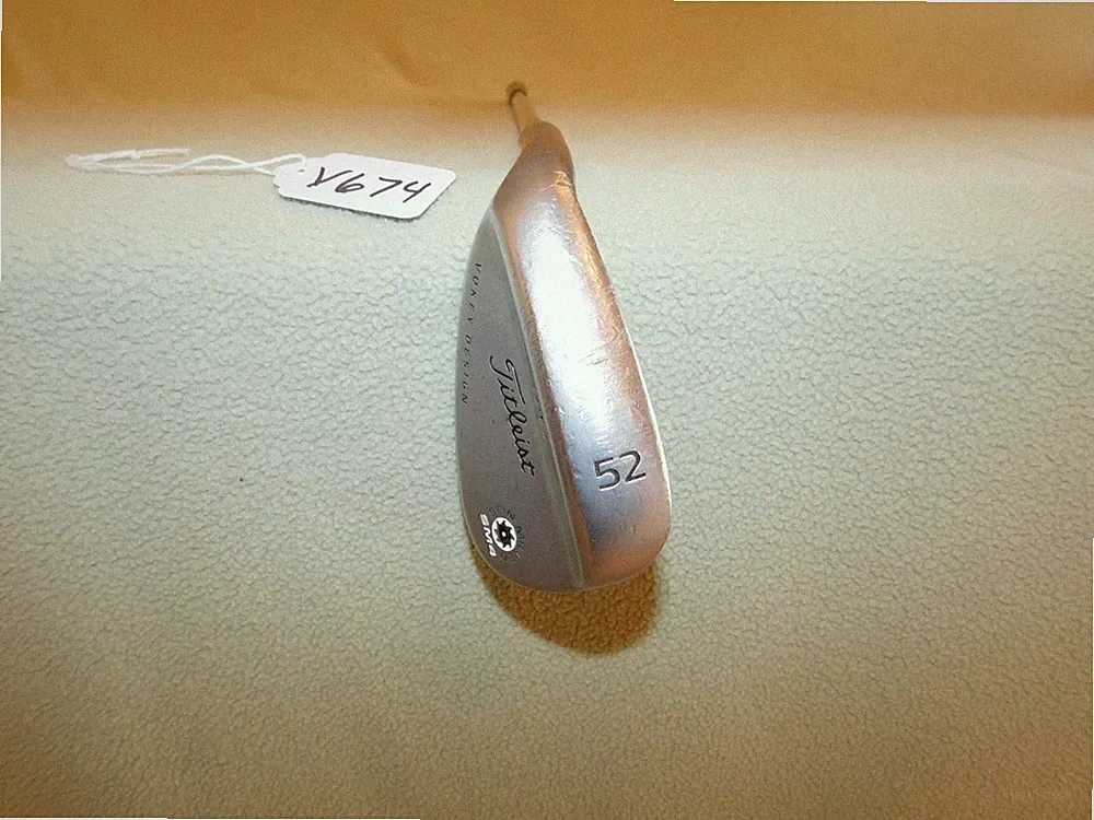 LEFT HANDED Titleist BV SM4 Wedge Flex Steel Shaft 52* Wedge 35.5 Inches V674