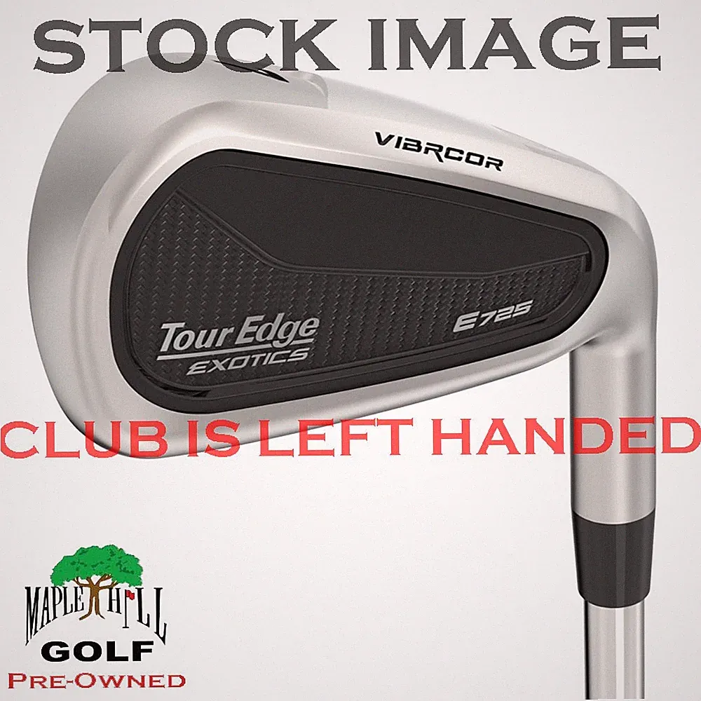 Left Handed Tour Edge Exotics E725 4 Iron KBS Tour Lite Steel Regular - MINT