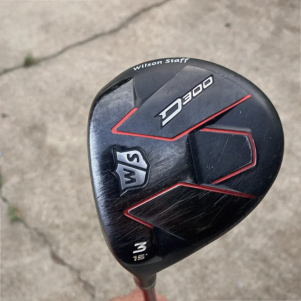 Left Handed Wilson Golf Club Staff D300 15* 3 Wood Senior Graphite * New Grip*