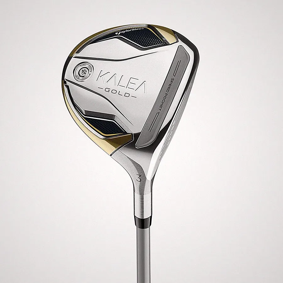 Left Handed Women TaylorMade Kalea Gold 20* 5 Wood Ladies Graphite Value