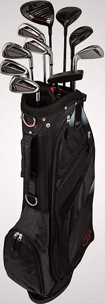 Left Junior Merchants of Golf Tour X LZR Complete Set