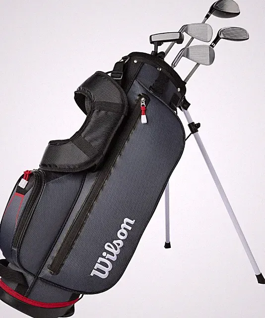 Left Junior Wilson Profile Medium Starter Set Club Set Junior Graphite New