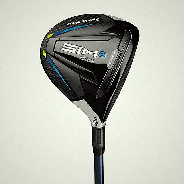 Left TaylorMade SIM 2 MAX 15* 3 Wood Stiff Graphite Fujikura Ventus Blue 6 New
