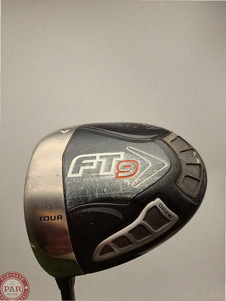 LEFTY 2010 CALLAWAY FT 9 TOUR DRIVER 9.5* STIFF FUJI ZCOM PRO65 GOOD