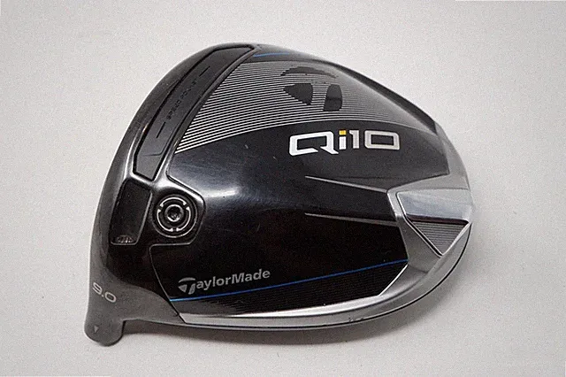 Lefty LH TaylorMade Qi10 9* Degree Driver Club Head Only GOOD CONDITION 3-3-B