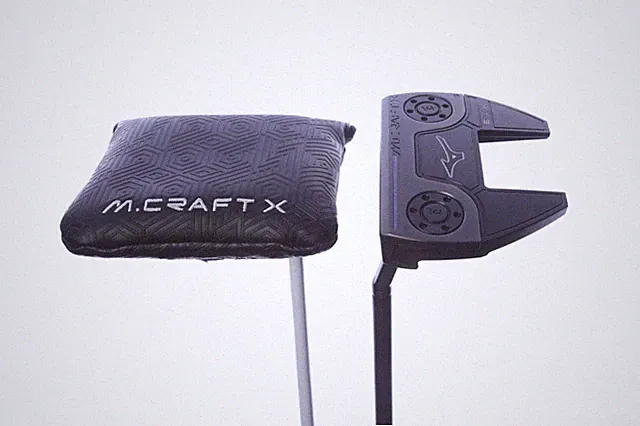 LEFTY Mizuno M.Craft X S6 35 in Putter Mallet Mizuno Stock Steel Mid-Size Grip