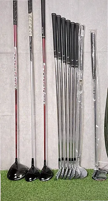 LH Callaway GBB EPIC STAR Club Set 1W 3W 5W 5-9i Pw 58 PT 11pc Stiff Men Golf