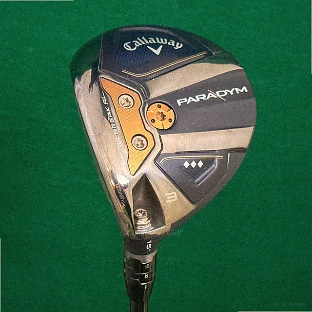 LH Callaway Paradym Triple Diamond 15° Fairway Wood 3 Kai'li 70X Extra Stiff